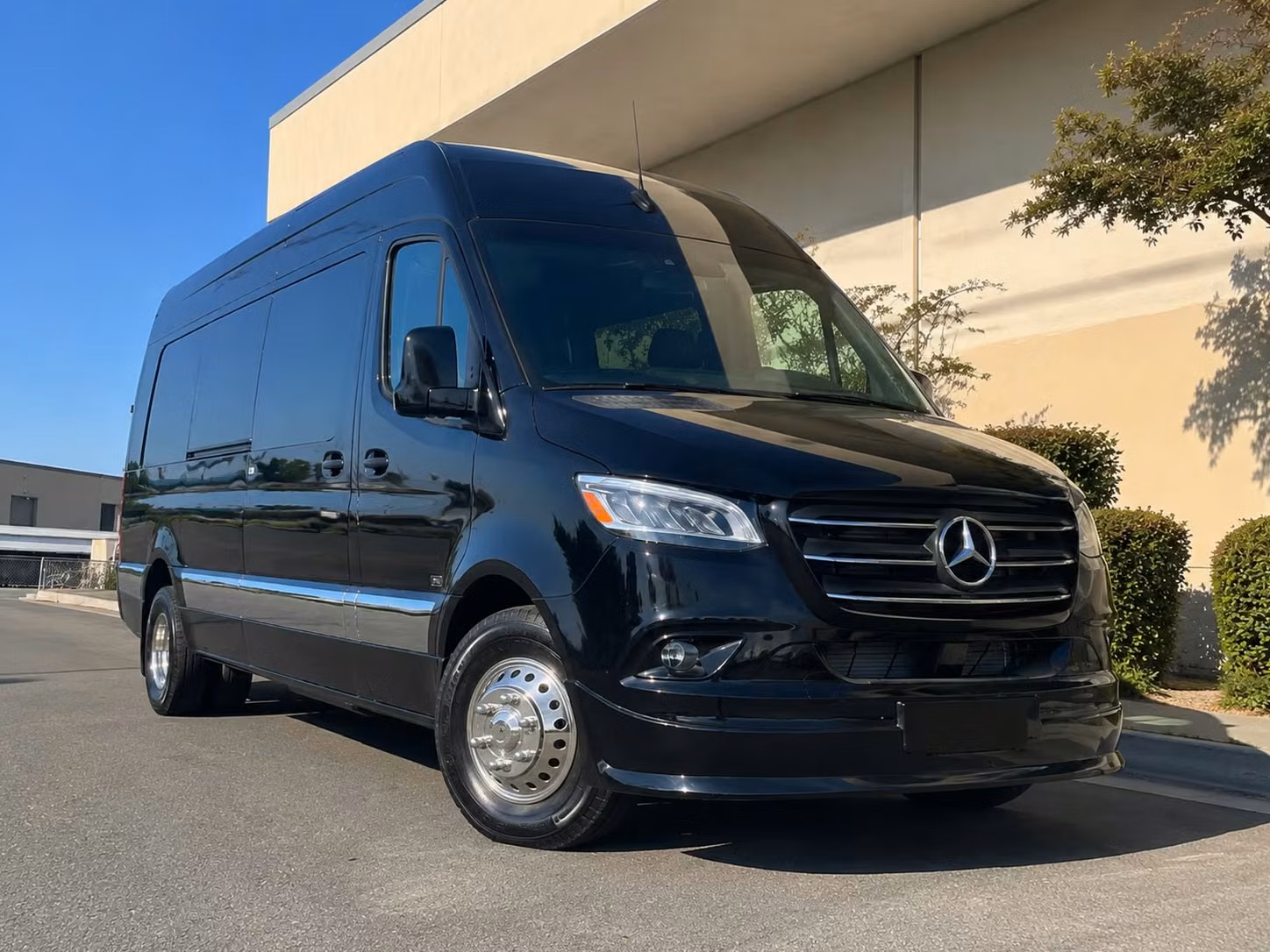costa mesa sprinter van rental with driver