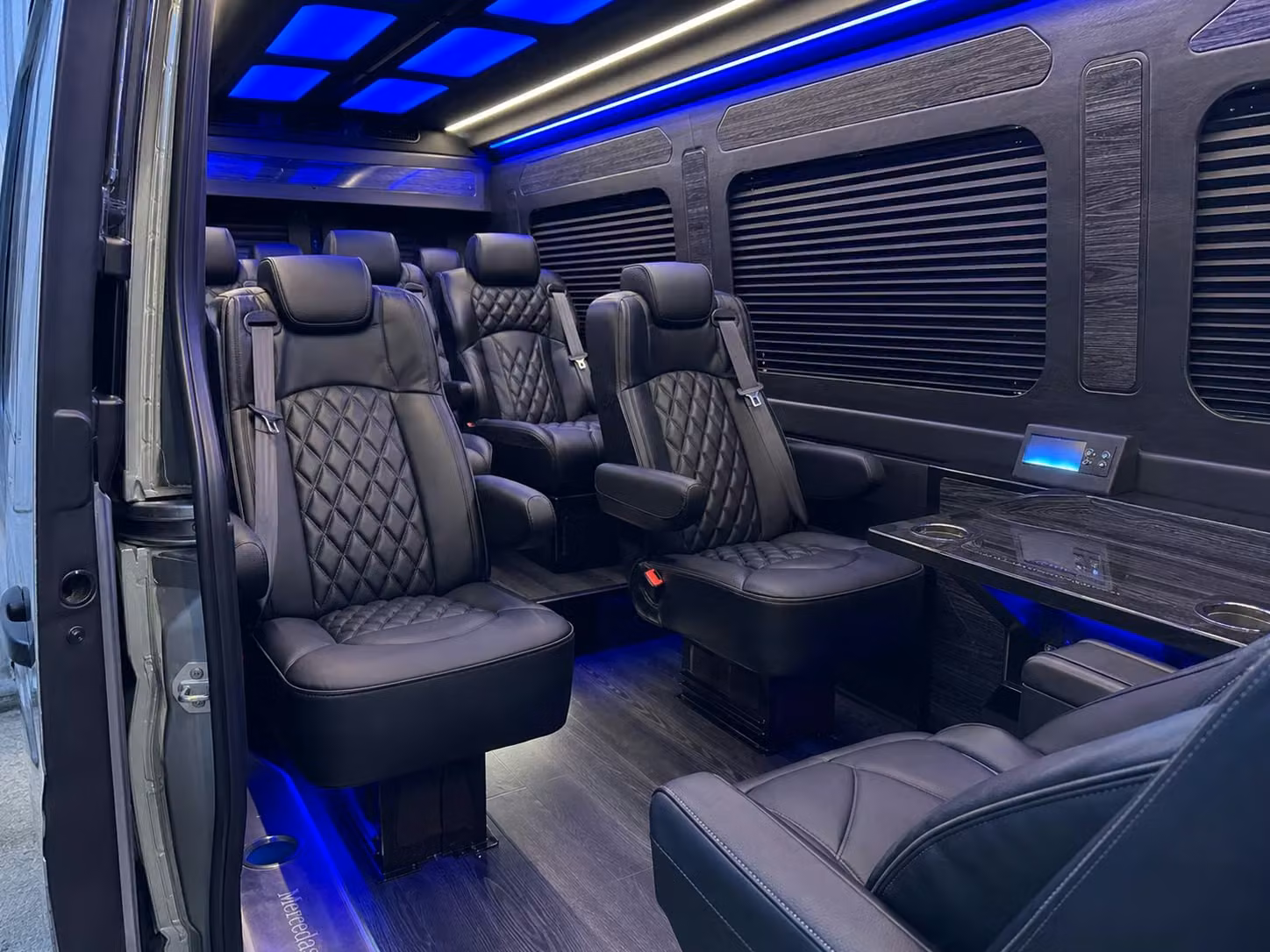 sprinter van transportation for groups and events across costa mesa